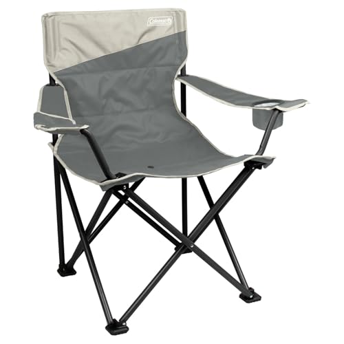 Coleman Big-N-Tall Camping Chair with Cup Holder & Side Pocket,