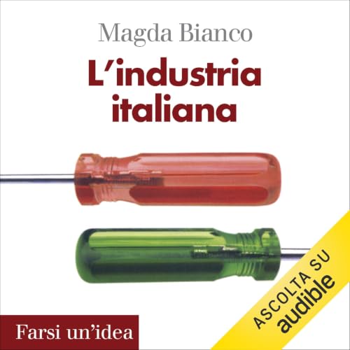 Diseño de la portada del título L'industria italiana