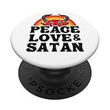 Photo Gallery goth punk kids band metal rainbow retro peace love & satana popsockets popgrip intercambiabile Photo Gallery goth punk kids band metal rainbow retro peace love & satana popsockets popgrip intercambiabile