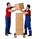 Transportwagen mit Rädern, 450 kg, Tischplatte aus Akazienholz, 76 x 46 cm, leicht und robust, für Umzüge, Lager und Lieferungen