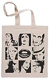 Gedruckt in Europa Capzy Felsig Grusel Bild Einkaufstasche Beige Shopping Bag Beige