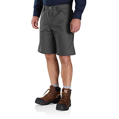 Short de travail Carhartt Rugged Flex en toile de coton robuste et coupe décontractée confortable