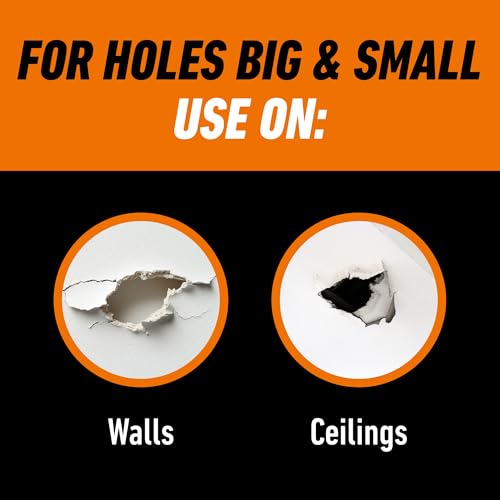 Gorilla Wall Repair Kit Featuring Gorilla Heavy Duty Wall Repair Spackling + Primer White by GORILLA - Image 2