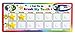Kenson Kids I Can Do It! Brush My Teeth Reward Chart KPSOH3000 toothbrushing chart, oral hygine, star chart for kids 5x11.5 inches, Ages 3+