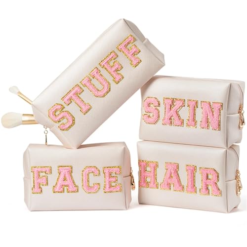 Trousse de maquillage étanche grand format pochette cosmétique PU