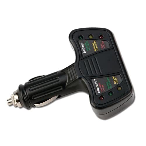 Performance Tool W2989 12V Cigarette Lighter Car Battery Tester and
