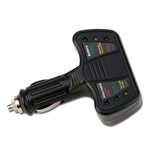 Image of Performance Tool W2989 12V Cigarette Lighter Car Battery Tester and Alternator Tester