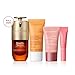 Clarins Smooth and Glow Starter Set | Amazon Exclusive 5-Piece Skincare Set | Includes Full Size Double Serum 1 Ounce | $105 for Value of $142