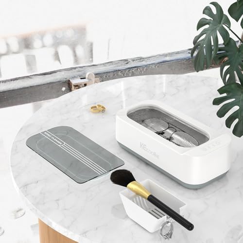 Bild 4 - Ultraschallreinigungsgerät Ultraschallreiniger Ultraschallgerät KECOOLKE Sonic Cleaner mit digitalem Timer für Brillen, Ringe, Münzen, Fingerringe, Geld