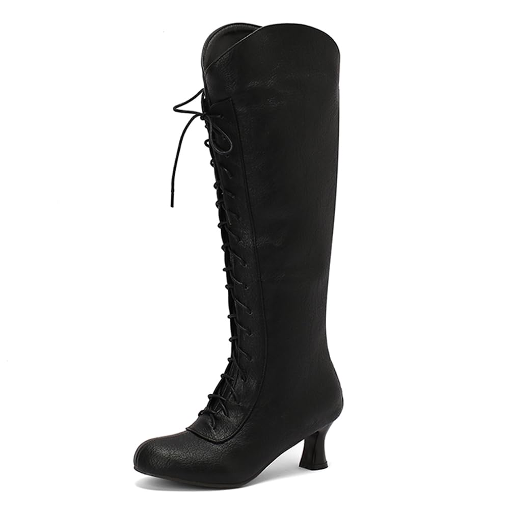 Bottes gothique et victoriennes à lacets PAYDVOIER pointure 41 - 7