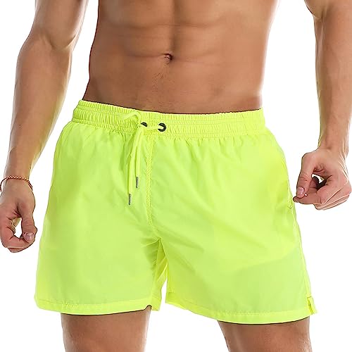 Lncropo Men's Swim Trunks Quick Dry Bathing Suits with Mesh Lining Swimwear Swim Shorts - Main Image