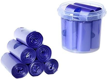 Kitchen Bags, small drawstring garbage bags, (5L, Purple)