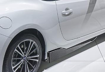 5pcs Combo Front Bumper Body Kit Lip + Side Skirt Extensions Diffuser Compatible with 2010-2013 Chevy Camaro V6 Model Only (Painted Carbon)