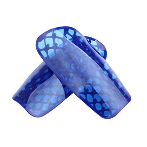 1 par de protetores de caneleiras de futebol da Besportble, protetores de pernas para treinamento, e