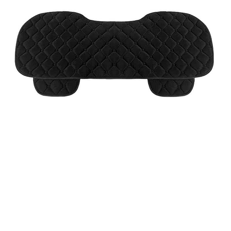 Capa de Pelúcia para Banco Traseiro de Carro com Bolsos Laterais e Base Antiderrapante Purthog