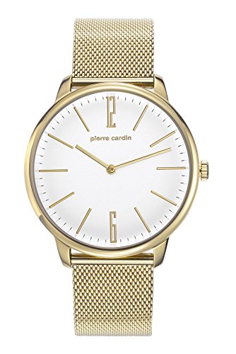 Preisvergleich Produktbild Pierre Cardin Herren Analog Quarz Uhr mit Edelstahl Armband PC106991F30