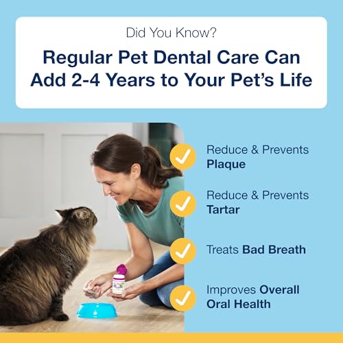 ProDen PlaqueOff 40g Powder for Cats, 100% Natural Tooth Care Powder, Protects Against Bad Breath, Helps with Tartar and Plaque - Image 6