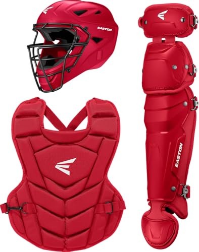 Easton | Black Magic 3.0 Youth Catcher's Set | Red | Large (Ages 9-12)