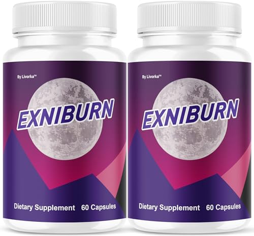 (2 Pack) Exniburn Capsules - Official Exni Burn Pills Advanced Supplement Support - Maximum Strength, All Natural Exniburn Vitamins for Overall Health & Wellness Reviews, 120 Capsules for 2 Months