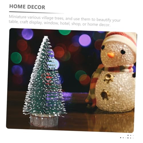 Pinos Artificiales de Mesa para Decorar Espacios Reducidos sin Ensuciar 3