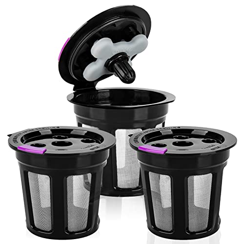 MaxRona Reusable K Cups for Keurig Supreme Multistream Series-3 Packs