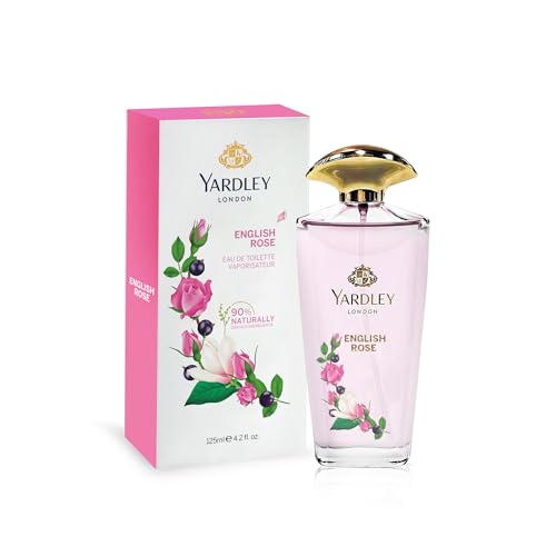 Yardley English Rose Enchanting Floral Fragrance With Rose Tea Accord And Bergamot Eau De Toilette 125 ml
