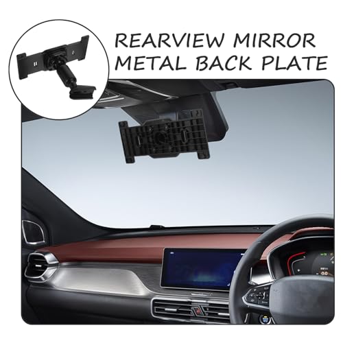 Image of CALLARON 1 Set Dash Cam Mirror Mount Rear View Mirror Back Plate Panel Car Rear View Camera Mount Kit for 5.5 inch - 12 inch Rearview Mirror Dash Cams
