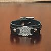 Intercession St Benedict Genuine Leather Protection Bracelet - Made in Brazil, L, Wood, no gemstone #1