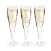 TENYASEN 30 Pack Clear Plastic Champagne Flutes 5oz – Shatterproof Disposable Wine Cups for Wedding, Party, Birthday, Toasting, Bridal Shower, Mimosa – Elegant & Easy Cleanup