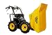 Tyskar Benzin Allrad - Dumper 4x4 TRD400PRO Motorschubkarre Muldenkipper |Nutzlast 400 kg | 5,6 PS | + Schneeschild