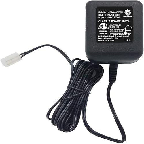 24VAC Power Adapter Transformers -Sprinkler System Power Supply for Indoor Irrigation Timers
