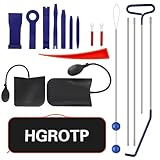 Hgrotp 17PCS Stainless Steel Repair Tools，Emergency Tool Kit with Carry Bag