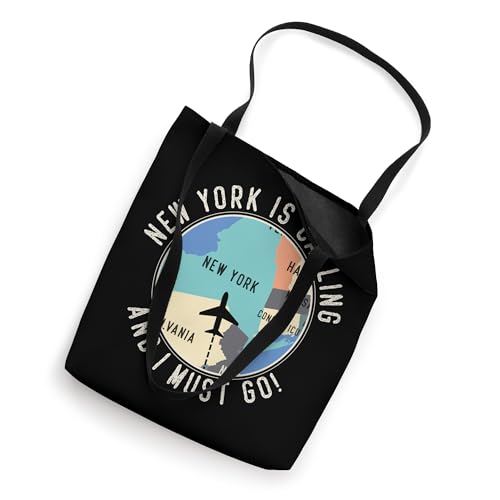 Bolso Tote New York Is Calling And I Must Go miniatura 2