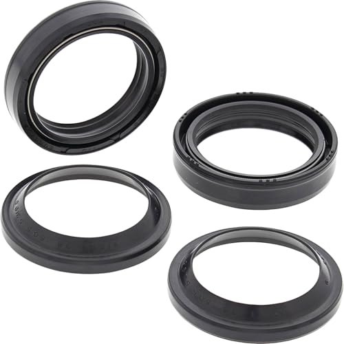 All Balls Racing Fork Seal & Dust Seal Kit 56-124 Compatible With/Replacement For Kawasaki KDX200 1983-1985, KDX250 1980-1984, KL650 B (KLR) TENGAI 1990-1991, KX250 1979-1981