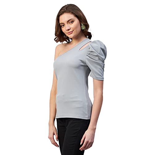 Image of Rare Women's Solid Regular Fit Blouse