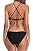 beautyin Women Black Halter High Neck Bikini Set Swimsuit Cross Back Swimwear