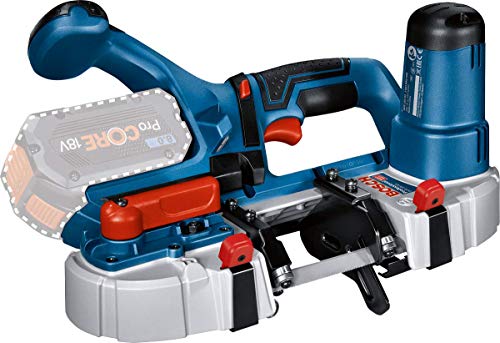 Bosch Professional 18V System Akku Bandsäge GCB 18V-63 (inkl. 1x Bandsägeblatt, ohne Akkus und Ladegerät, in L-BOXX 238)