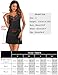Marvmys Womens Silk Lingerie Satin Lace Nightgown V Neck Chemise Slip Dress Sleepwear Black