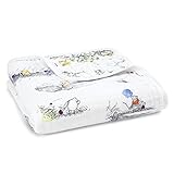 schlafsack winnie pooh c&a Decke aus 100% Baumwollmusselin mit den Maßen 120 cm x 120 cm