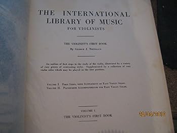 Hardcover The International Library of Music for Violinists - Volume 1 Book