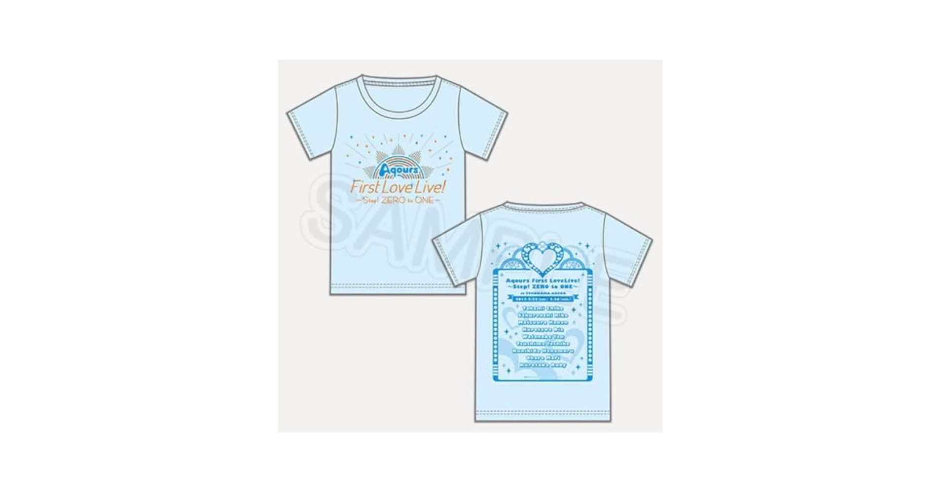 新品未開封 Aqours 1st ラブライブ!サンシャイン‼︎ Tシャツ Amazon.co.jp: Aqours 1st ラブライブサンシャイン Tシャツ