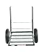 Vestil LSC-2448-TC Steel Landscape Cart with Low Profile Tilt 53 In. x 24 In. x 45 In. 500 Lb. Capacity Green