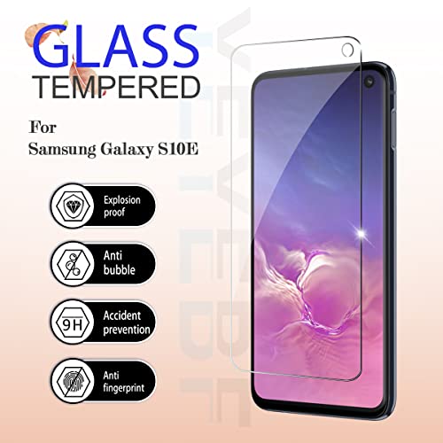 Yeyebf YY220326SAMS10ETOU Galaxy S10E Screen Protector, [2 Pack] Hd-Clear Tempered Glass Screen Protector [Bubble-Free][3D Glass][9H Hardness][Case-Friendly] Screen Protector Glass For Samsung Galaxy S10E thumb #1