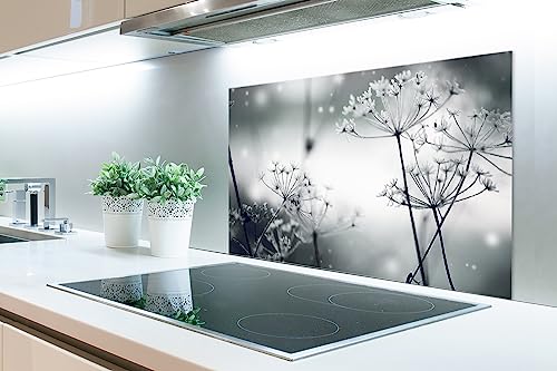 Crédence de cuisine 80x55 cm protège mur aluminium KitchenYeah