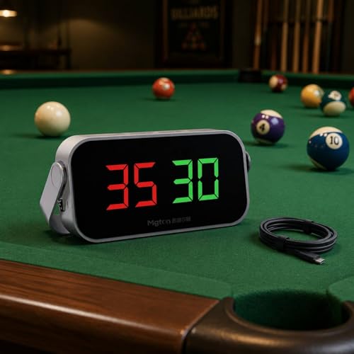 Scoreur numérique de billard portable et facile à utiliser avec boutons - 6