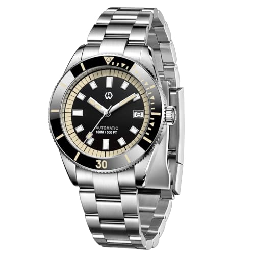 WISHDOIT Yrv 15ATM _CrOEHb` NH35 [ug @Brv dx Tt@CAKX KȃXeXX`[oh  jp, ubN