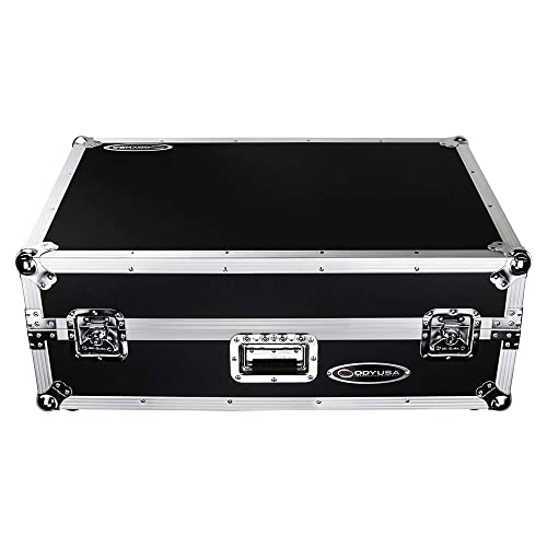 Odyssey Fzgsprime4W2 Denon Prime 4 Flight Case With Patented Glide Laptop Platform & 2U Rack Spaces #TOP1