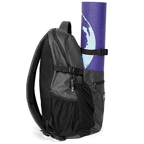 AURORAE Yoga Multi Purpose Backpack. Mat Sold Separately (Dark Grey) - Thumbnail 3