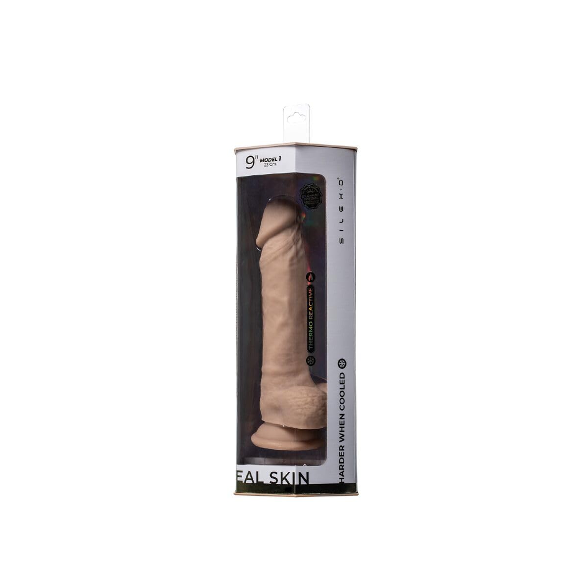 SILEXD - REAL SKIN PENE SUPER REALÍSTICO TERMO REACTIVO 23 CM PREMIUM SILEXPAN NATURAL