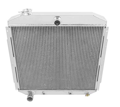 New Frostbite Aluminum Radiator,2 Row,Fits 53-56 Ford F-50,F100,F-350,L6/V8,215-272 #TOP1